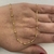 Colar Bolinhas Na Corrente Veneziana Banhada No Ouro/Ródio - CK310 - loja online