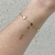 Pulseira Corações No Fio Veneziano Banhado No Ródio/Ouro - PL1281 - LAURA ASSUNÇÃO SEMIJOIAS 