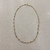 Colar Saladinha Com Pedras Ovais Banhado No Ouro - CL2401 - loja online