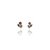 Imagem do Brinco de Flor Pequeno Banhado a Ouro - BR841