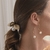 Gominha de Cabelo Laço De Courino Com Coração e Pérola Pendurada - PS303 - LAURA ASSUNÇÃO SEMIJOIAS 