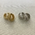 Argola Grossa Estilo Rosca Banhada No Ouro/Ródio - ARP1012 - comprar online