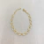 Pulseira Corrente Elos Ovais Banhada no Ouro - PL1374 - comprar online