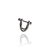 Piercing 2 Correntinhas Conch/Helix Prata ou Dourado - PC84 - loja online