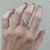 Imagem do Anel 2 Flores Banhado a Ouro - AN688