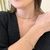 Choker Corrente Elos Ovais Banhada no Ouro - CK860 na internet