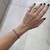 Pulseira Riviera Rígida Com Zircônias de 3mm e 3 garras Banhada No Ródio - PL1447 - loja online