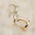 Bracelete X Largo E Vazado Banhado No Ouro /Ródio - PL1204 - comprar online