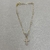 Pulseira Terço Com Zircônias Banhado No Ouro - PL1268 - comprar online