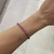 Pulseira Riviera Rígida Com Zircônias de 3mm e 3 garras Banhada No Ródio - PL1447 - LAURA ASSUNÇÃO SEMIJOIAS 