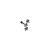 Piercing 3 estrelas counch ou helix - PC71