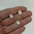 Conjunto Gotinha Zircônia Cravejada Em Volta Com Zircônias Banhado No Ouro/Ródio - CJ452 na internet