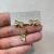 Conjunto Brinco E Pingente Libélula Dourado ou Três Tons, Banhado no Ouro - CJ426 - loja online