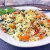 Salteado de vegetales con arroz