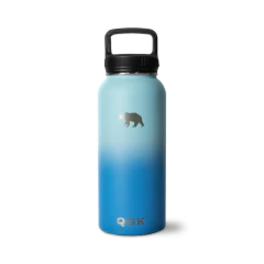 GARRAFA TÉRMICA PL 32 OZ 946 ML QGK AZUL E AZUL COM TAMPA