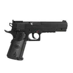 PISTOLA PRESSÃO AIRGUN COLT 1911 NBB 4,5MM QGK +MALETA + CO2 - loja online