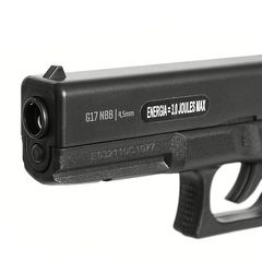 Imagem do PISTOLA PRESSÃO AIRGUN G17 NBB 4,5MM QGK + CASE RÍGIDO + CO2