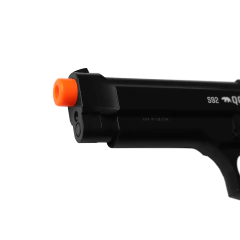 PISTOLA DE AIRSOFT SPRING S-92 6MM QGK + 1000 BBS - QG Airsoft | A Maior Loja de Airsoft do Brasil | Tudo para Airsoft