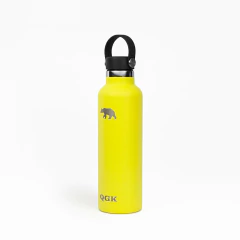 GARRAFA TÉRMICA PE 24 OZ 709 ML QGK AMARELO COM TAMPA - comprar online