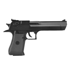 PISTOLA AIRGUN SPRING DESERT EAGLE BK 6MM- QGK + CAPA + ALVO na internet