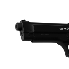 PISTOLA DE AIRGUN SPRING S-92 6MM QGK + MALETA + BBS + ALVO na internet