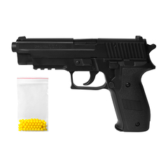 PISTOLA DE AIRGUN SPRING S226 6MM + BBS