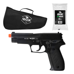 PISTOLA DE AIRSOFT SPRING HS-226 6MM QGK + CAPA + BBS - comprar online