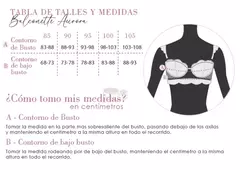 Corpiño Balconette AURORA - Mona Queda Lencería
