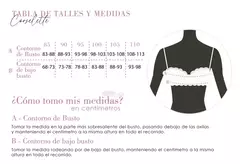 Corpiño Corselette JAZMÍN - tienda online