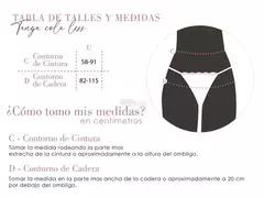 Tanga Regulable PEONIA en internet