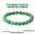 Pulseira Cristal Quartzo Verde - Sucesso e Prosperidade - loja online