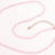 Imagem do Colar Minimalista de Cristal de Quartzo Rosa com Fecho de Prata 925 - Amor e Ternura