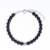 Pulseira Astral: Prata 925 com Pedra Ônix 6mm - Proteção e Concentração - comprar online
