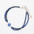 Pulseira Dupla Minimalista de Lapis lazuli e Olho Grego na internet