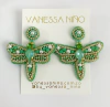 Aretes Libélula Menta