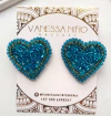 Aretes Mildred Turquesa