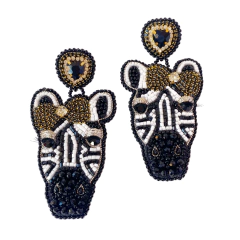 Maxi Aretes Cebra