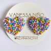 Aretes Cynthia Topo Tutti pastel