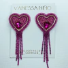 Aretes Andromeda Fucsia