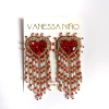 Aretes Alba Rojo