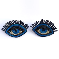 Aretes Maissa Topo Turquesa
