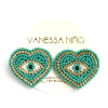 Aretes Nazly Turquesa