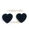 Aretes Cynthia Negro