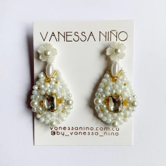 Aretes Samy Blanco