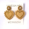 Aretes Dalila Beige