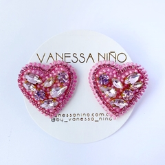Aretes Moni Rosado Claro