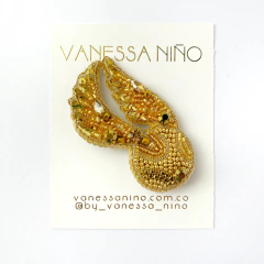 Broche Snitch Dorada