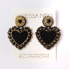 Aretes Dalila Negro