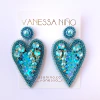 Aretes Cloe Celeste