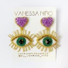 Aretes Charvy Lila